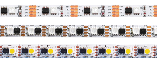 GS8208 IC Programmable LED Strips